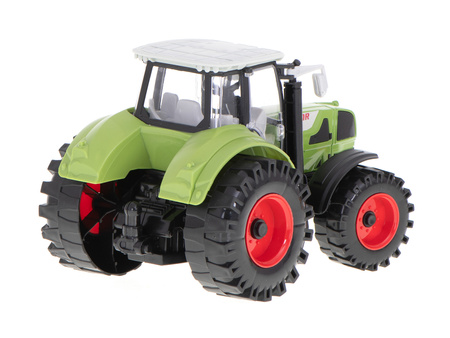 Traktor duży pojazd rolniczy zielony ciągnik