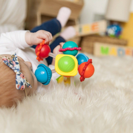 Grzechotka Wimzle Sensoryczna przygoda dla dzieci Fat Brain Toys FA136-1