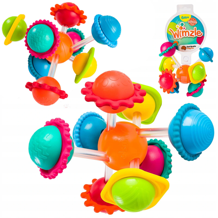 Grzechotka Wimzle Sensoryczna przygoda dla dzieci Fat Brain Toys FA136-1