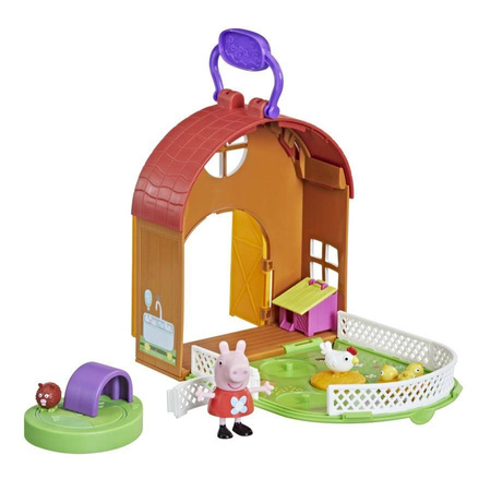 Świnka Peppa Zbawa na farmie  zestaw figurek Hasbro