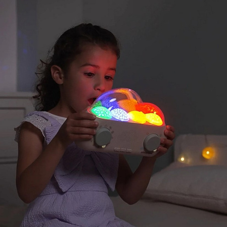 Projektor muzyczny dla dzieci CloudBox lampka bajki polsko-angielski