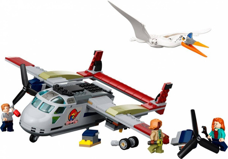 Lego Jurassic World -Kecalkoatl: zasadzka z samolotem 76948