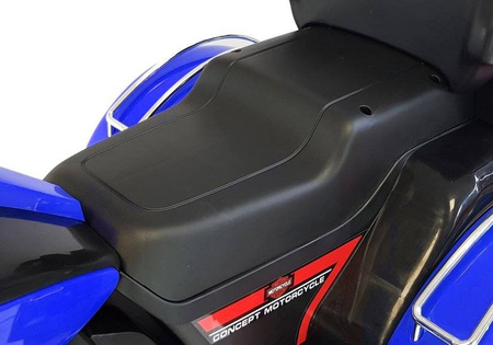 Duży motocykl elektryczny motor na akumulator dla dzieci dwa silniki ABM-5288