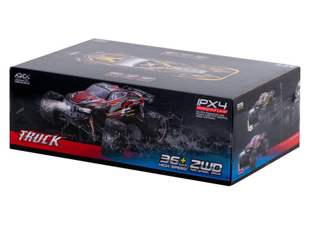 Samochód terenowy zdalnie sterowany RC Monster Truck 1:12 Żółty