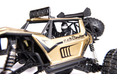 Duży samochód terenowy zdalnie sterowany RC Auto Rock Crawler 1:8 51cm złoty