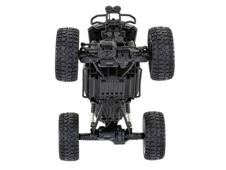 Duży samochód terenowy zdalnie sterowany RC Auto Rock Crawler 1:8 51cm czarny