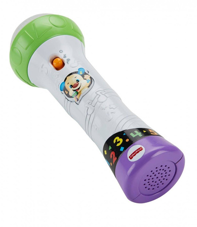 Edukacyjny interaktywny mikrofon dla dzieci Śpiewaj i nagrywaj Fisher Price