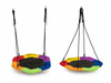 Sześciokątna huśtawka ogrodowa dla dzieci Bocianie gniazdo Ecotoys multikolor 95cm MIR6023 MULTI