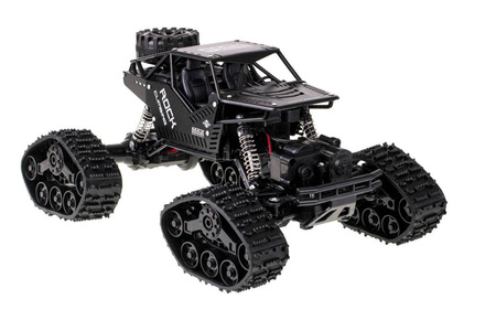 Duży samochód zdalnie sterowany Rock Crawler Climbing Auto RC LHC012 4x4 czarny