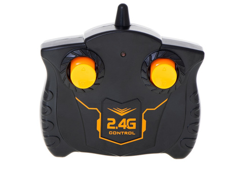 Duży zdalnie sterowany samochód kaskaderski Stunt Car RC SY006 Auto akrobata pomarańczowy