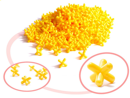 Słomki do budowania Edukacyjne klocki konstrukcyjne dla dzieci Zestaw w pudełku 1020 elementów