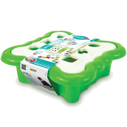 Edukacyjny sorter dla dzieci Big Cube Wader nauka kształtów kolorów cyfr