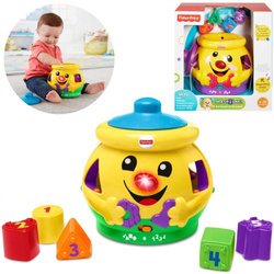 Interaktywny edukacyjny sorter dla dzieci Garnuszek na klocuszek Fisher Price