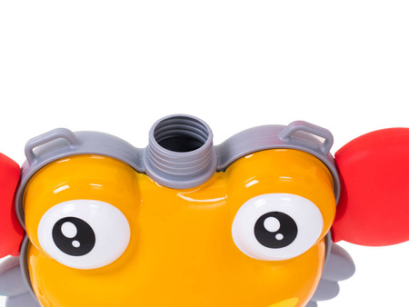 Pistolet na wodę ze zbiornikiem plecakiem - krab żółty