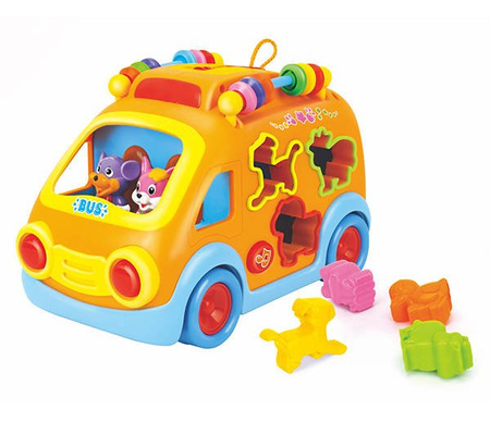 Interaktywny autobus edukacyjny dla dzieci Sorter z liczydłem HOLA
