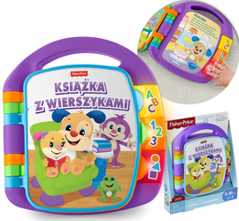 Książeczka dla dzieci z wierszykami 'Ucz się i śmiej!' FISHER-PRICE w wersji polskiej FRC70