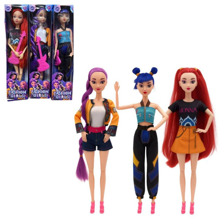 Laleczki z muzyką lalki Kpop Demon Hunters k-popowe łowczynie demonów zestaw Rumi Zoey Mira