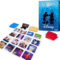 Gra dedukcyjna rodzinna Tajniacy Disney REBEL