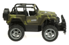 Duży samochód zdalnie sterowany dla dzieci Auto RC Jeep Off-Road 1:14 Oświetlenie LED zielony