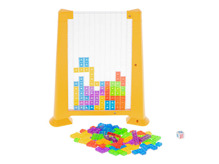 Gra logiczna tetris układanka z klockami puzzlami dla dzieci 70 el