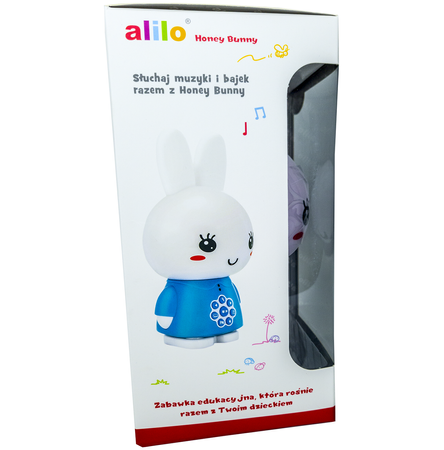 Interaktywny króliczek Alilo Honey Bunny G6 Lampka nocna Odtwarzacz MP3 fioletowy