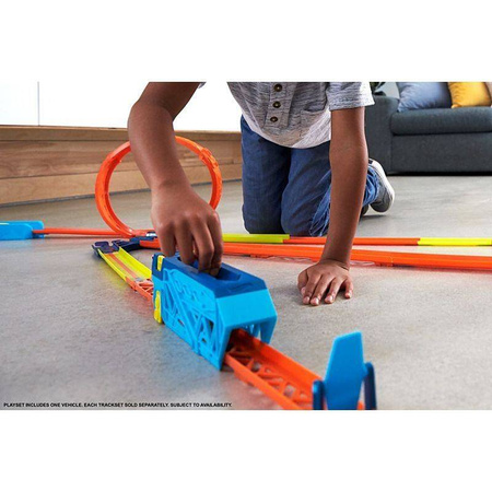 Hot Wheels Truck Builder Przesuwny przyśpieszacz- zestaw do rozbudowy dla dzieci
