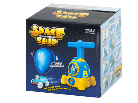 Zestaw aerodymnamiczna wyrzutnia autek na balony Kapsuła