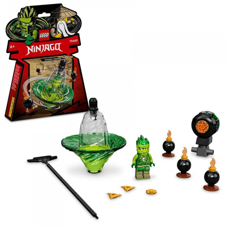 Lego Ninjago - Szkolenie wojownika Spinjitsu Lloyda 70689