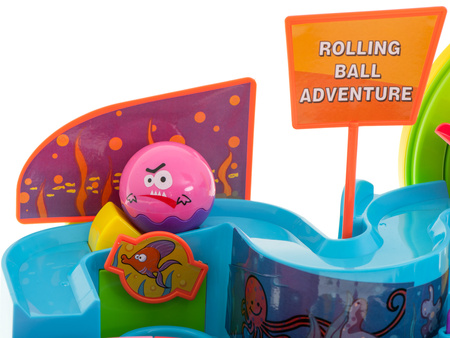 Interaktywny tor przeszkód dla dzieci Kulkowe wędrujące jajko Wielofunkcyjna gra edukacyjna