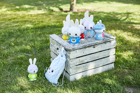 Interaktywny króliczek Alilo Honey Bunny G6 Lampka nocna Odtwarzacz MP3 różowy