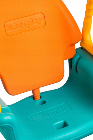 Huśtawka plastikowa kubełkowa deska dla dzieci do domu ogrodu do 30 kg 3w1 Ecotoys