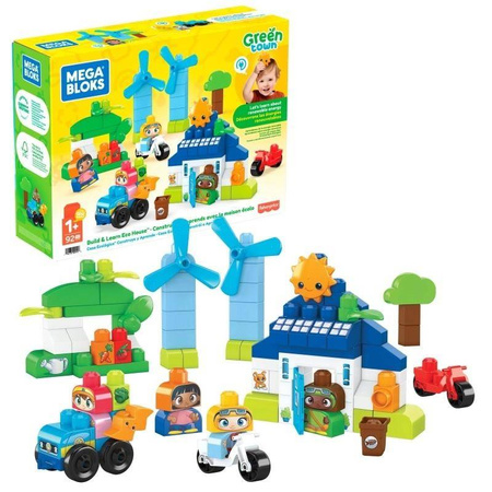 Klocki Mega Bloks Green Town - Ekodomek 92 elem