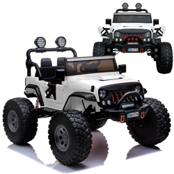 Duży terenowy samochód elektryczny Jeep  SX1719 dla dzieci z 4 silnikami i światłami LED