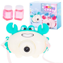 Krab aparat Maszynka do baniek mydlanych zielony