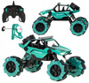 Samochód zdalnie sterowany auto RC na sterowanie niebieski Climbing Car tańczy wspina się 1:14 2 piloty 