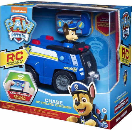 Psi patrol pojazd zdalnie sterowany Chase radiowóz na pilota dla dzieci Spin Master
