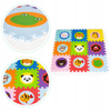Mata edukacyjna dla dzieci Piankowe puzzle Zwierzęta Dywanik do pokoju dziecięcego 90cm ECOTOYS 
