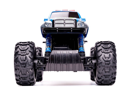 Duży samochód zdalnie sterowany Rock Crawler Pick-up Auto RC 1:14 4WD niebieski