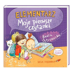 Edukacyjna książeczka Elementarz Moje pierwsze czytanki Beata Ostrowicka dla dzieci