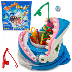 Gra zręcznościowa dla dzieci Zabawa w łowienie rybek Rekin Wędkowanie