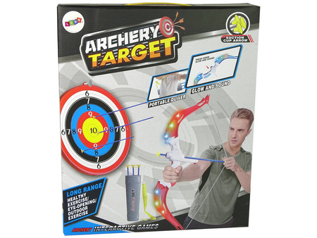 Zestaw strzelecki dla dzieci dwa łuki pistolety strzałki tarcza