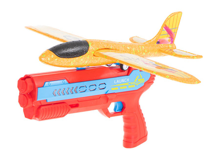 Automatyczna wyrzutnia styropianowych samolotów czerw-pom