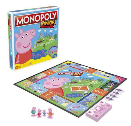 Świnka Peppa - Gra planszowa Monopoly Junior