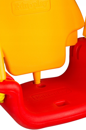 Huśtawka kubełkowa deska barierka dla dzieci plastikowa ogrodowa do domu ogrodu 3w1 Ecotoys