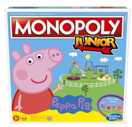 Świnka Peppa - Gra planszowa Monopoly Junior