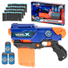 Wyrzutnia Karabin maszynowy NERF na naboje piankowe Strzałki Pistolet z 3 celami dla dzieci
