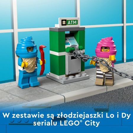 LEGO City 60314 Policyjny pościg za furgonetką z lodami