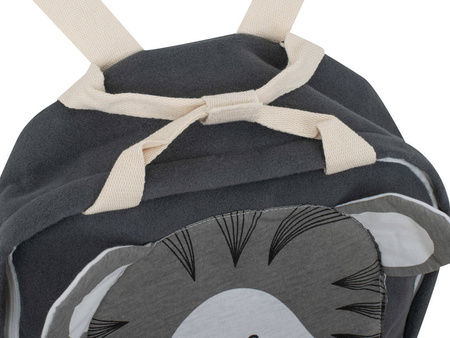 Plecak dla przedszkolaka Plecaczek - szary Tygrys