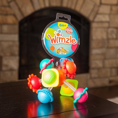 Grzechotka Wimzle Sensoryczna przygoda dla dzieci Fat Brain Toys FA136-1