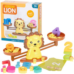 Waga szalkowa Lew - nauka liczenia na wesoło